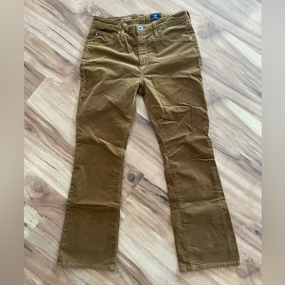 AG The Jodi Crop Velvet Jean